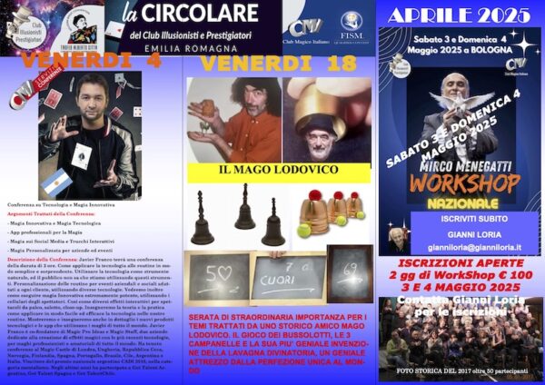 Circolare di Aprile 2025 fronte