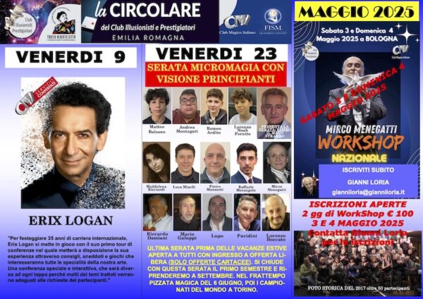 Circolare di Maggio 2025 fronte