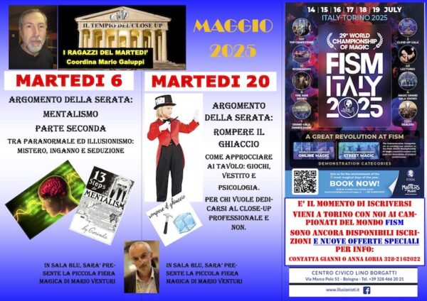 Circolare di Maggio 2025 retro